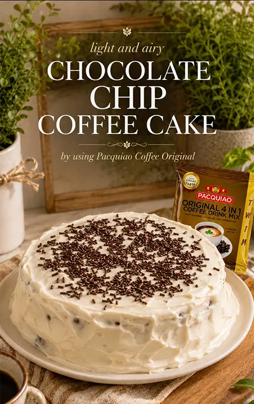 Chocolate Chips Coffee Cake