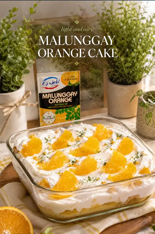 Malunggay Orange Cake