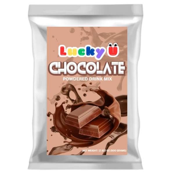 Lucky U Powdered Beverage Drink Mix – Chocolate – 500g