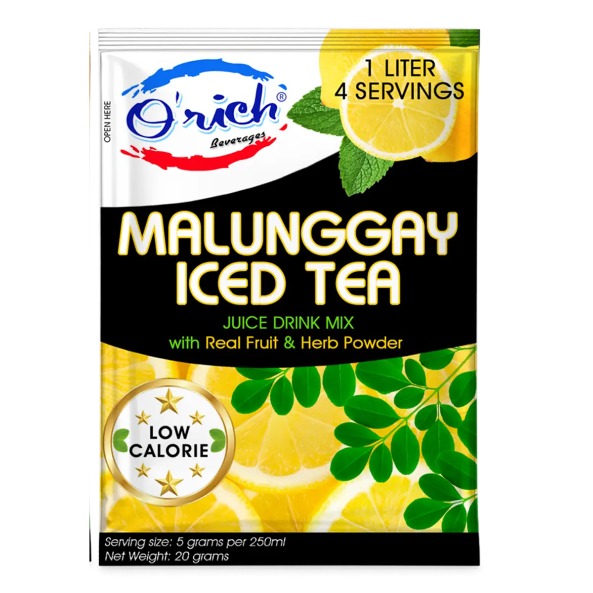 Malunggay Iced Tea Juice Drink Mix